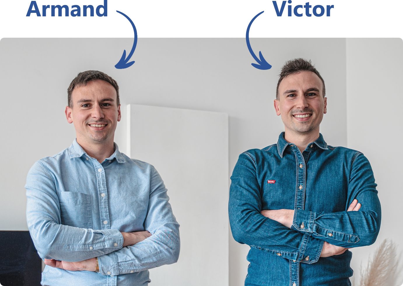 Photo de Aramnd SICOT et Victor SICOT avec le radiateur SiCozy